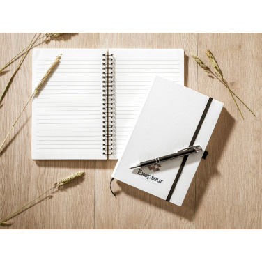 Logotrade business gift image of: Milk-Carton Wire-O Paper Notebook A5