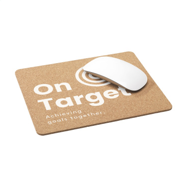 Logo trade promotional products picture of: Lisbao Cork Mousepad