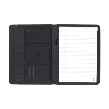 Logo trade promotional merchandise image of: Quincy Portfolio RPET A4 document folder