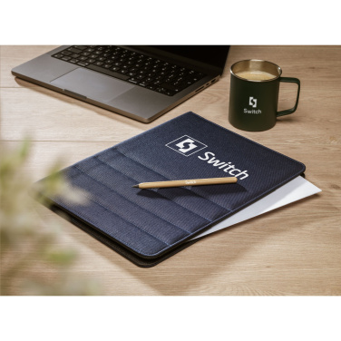 Logotrade promotional merchandise image of: Quincy Portfolio RPET A4 document folder