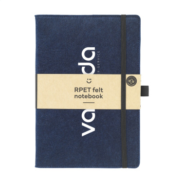 Logotrade promotional products photo of: Felty GRS RPET Paper Notebook A5