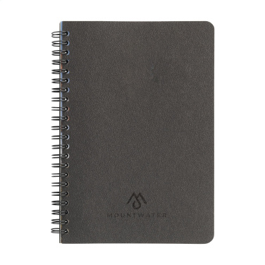 Logo trade promotional products image of: Coffee Paper Notebook Wire-O A5