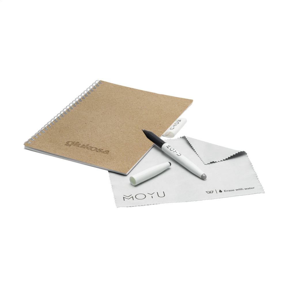 Logo trade advertising products image of: MOYU Erasable Stone Paper Notebook CraftCover 18 pages