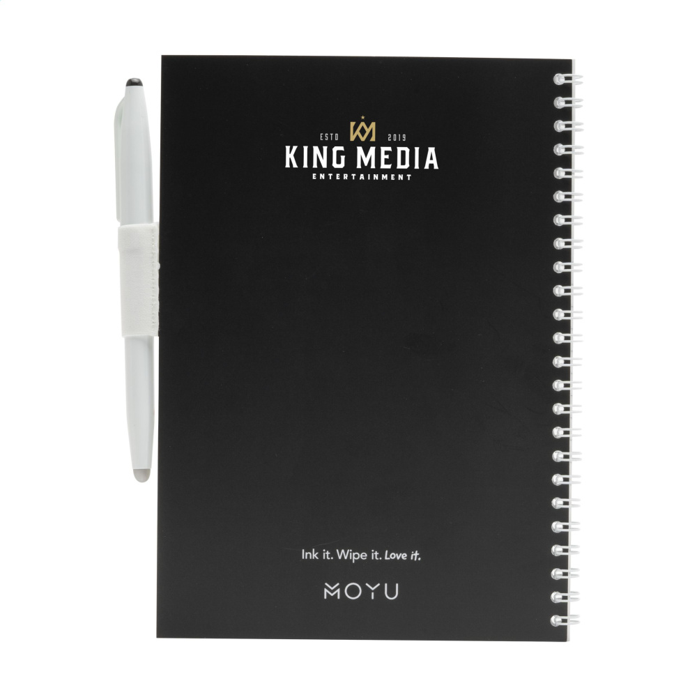 Logo trade promotional giveaways image of: MOYU Erasable Stone Paper Notebook SoftCover 18 pages