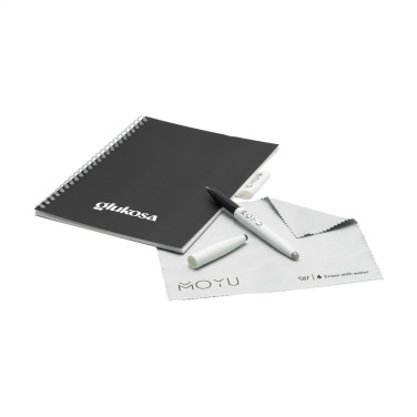 Logo trade promotional giveaway photo of: MOYU Erasable Stone Paper Notebook SoftCover 18 pages