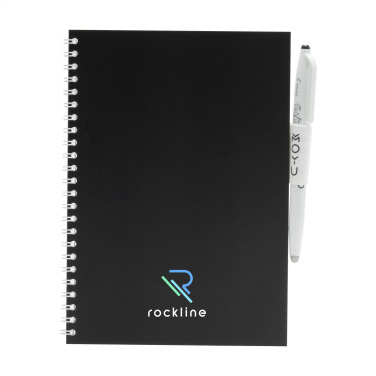 Logo trade promotional merchandise image of: MOYU Erasable Stone Paper Notebook SoftCover 18 pages