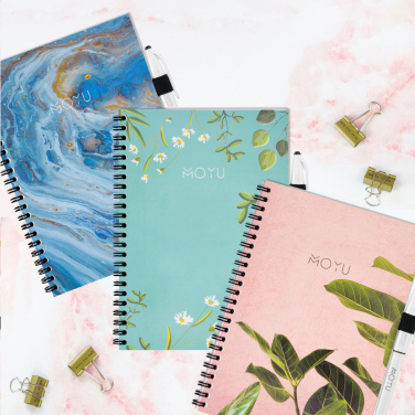 Logotrade promotional giveaway image of: MOYU Erasable Stone Paper Notebook Custom SoftCover