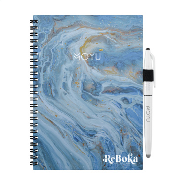 Logo trade advertising products image of: MOYU Erasable Stone Paper Notebook Custom SoftCover