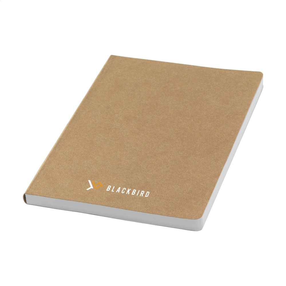 Logo trade promotional products picture of: Paper Notebook GRS Washable Kraft Cover A5