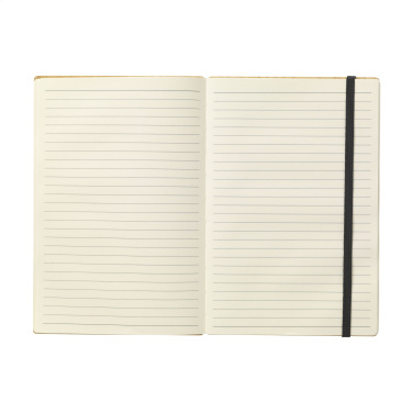 Logotrade advertising product image of: Bamboo Journal Naked Spine Paper Notebook A5