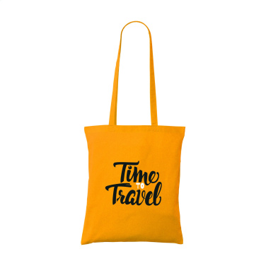 Logo trade promotional giveaways image of: Shoppy Colour Bag (135 g/m²) cotton bag