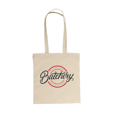 Logo trade promotional product photo of: ShoppyBag (100 g/m²) long handles cotton bag