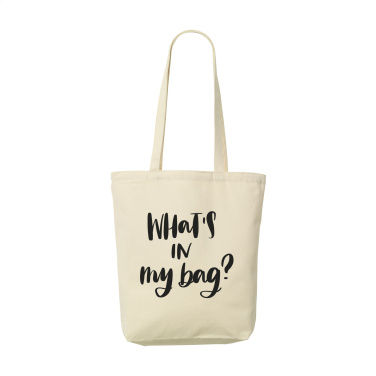 Logo trade promotional giveaways picture of: Canvas ShoppyBag long handles (270 g/m²)