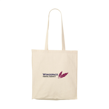 Logo trade business gift photo of: Natural Square Bag (165 g/m²) cotton bag