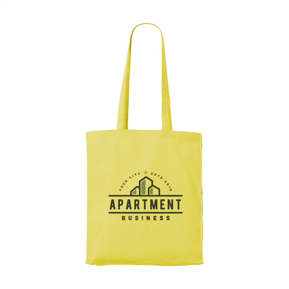 Logo trade promotional item photo of: Colour Square Bag (160 g/m²) cotton bag