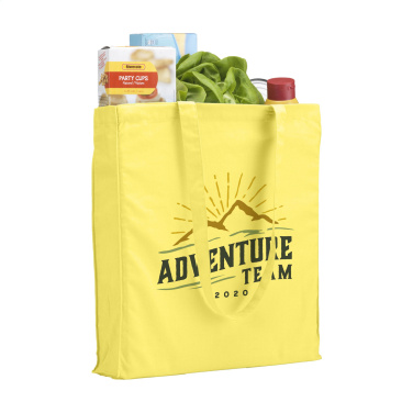 Logo trade corporate gifts image of: Colour Square Bag (160 g/m²) cotton bag