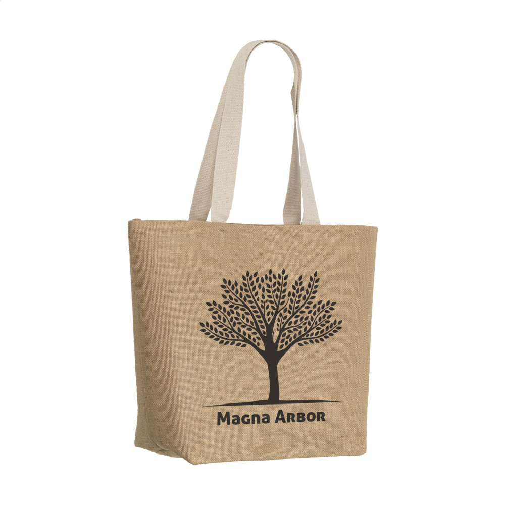 Logo trade business gift photo of: Elegance Bag jute shopper