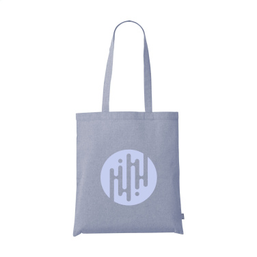 Logotrade advertising product picture of: GRS Recycled Cotton Shopper (180 g/m²) bag