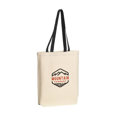 Logo trade promotional gift photo of: Canvas Shoppy Colour (220 g/m²) bag