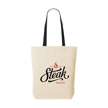 Logo trade promotional products picture of: Canvas Shoppy Colour (220 g/m²) bag