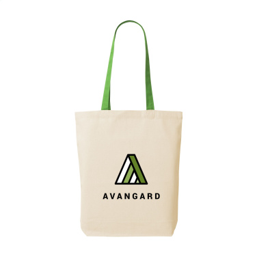 Logo trade promotional items image of: Canvas Shoppy Colour (220 g/m²) bag