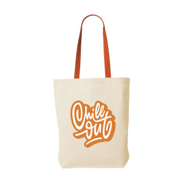 Logo trade promotional giveaway photo of: Canvas Shoppy Colour (220 g/m²) bag