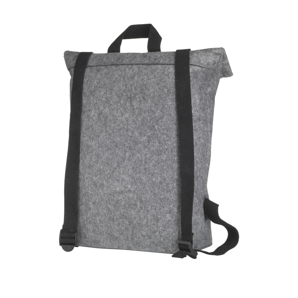 Logo trade advertising product photo of: Nolan GRS RPET Felt backpack