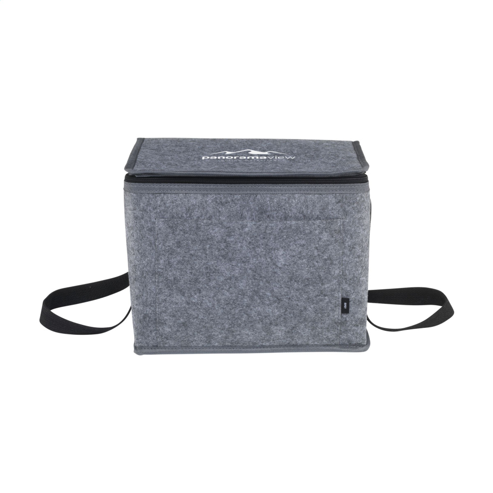 Logotrade corporate gift image of: Keep-it-Cool GRS Felt RPETcooling bag