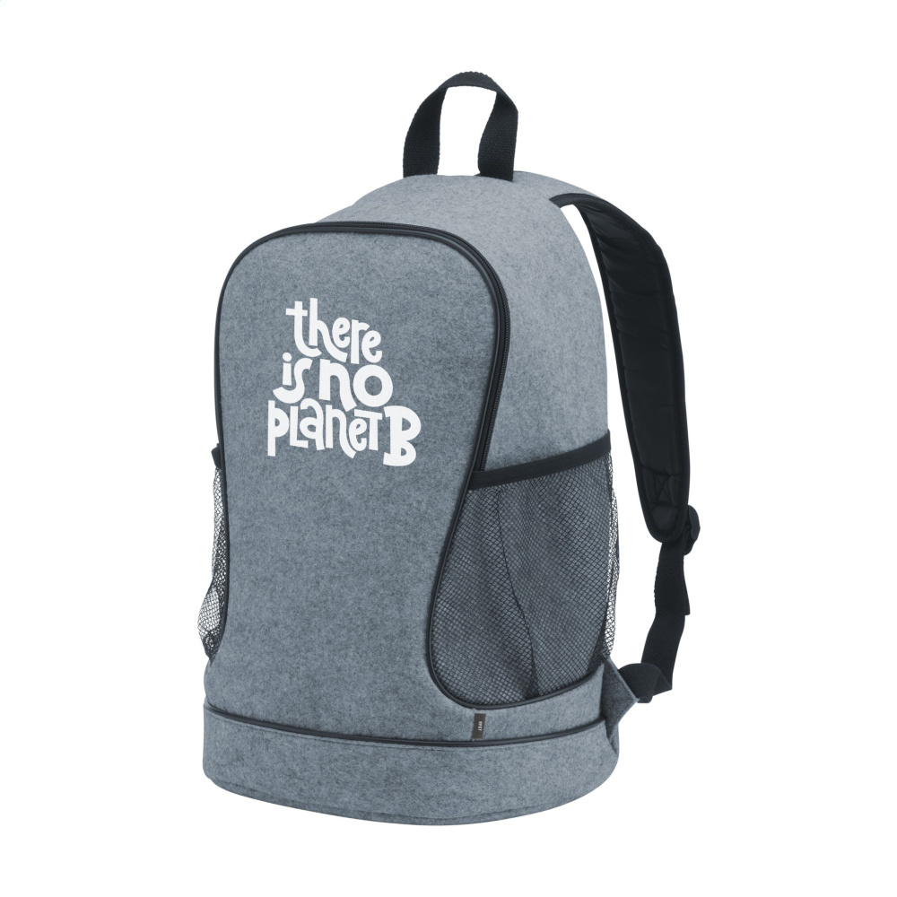 Logo trade corporate gift photo of: PromoPack Felt Gym Bag backpack