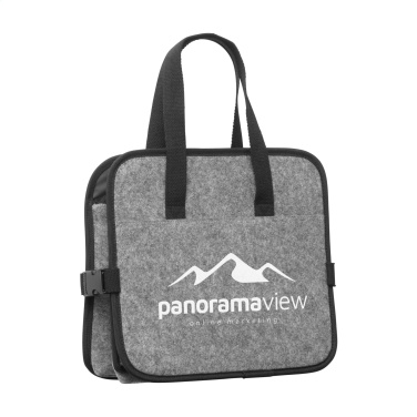 Logo trade promotional giveaways picture of: Trunk GRS RPET Felt Organiser Cooler bag