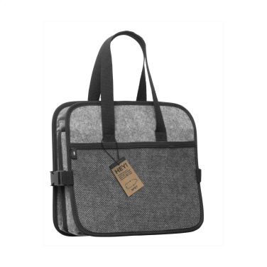 Logo trade promotional merchandise image of: Trunk GRS RPET Felt Organiser Cooler bag