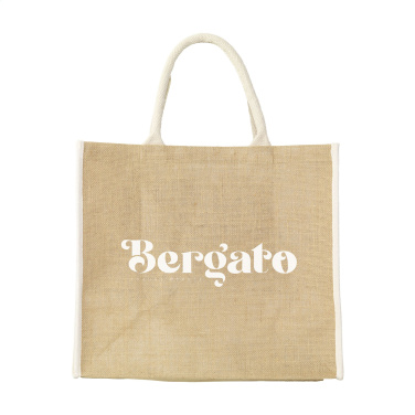 Logo trade promotional merchandise image of: Gerona Jute Shopper bag