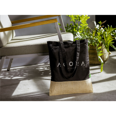 Logotrade promotional product image of: Combi Organic Shopper (160 g/m²) bag