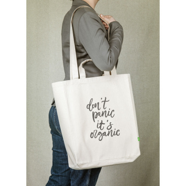 Logotrade advertising product picture of: Organic Cotton Canvas Tote Bag (280 g/m²)