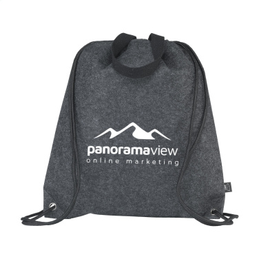 Logo trade promotional products picture of: GRS RPET Felt PromoBag Plus backpack