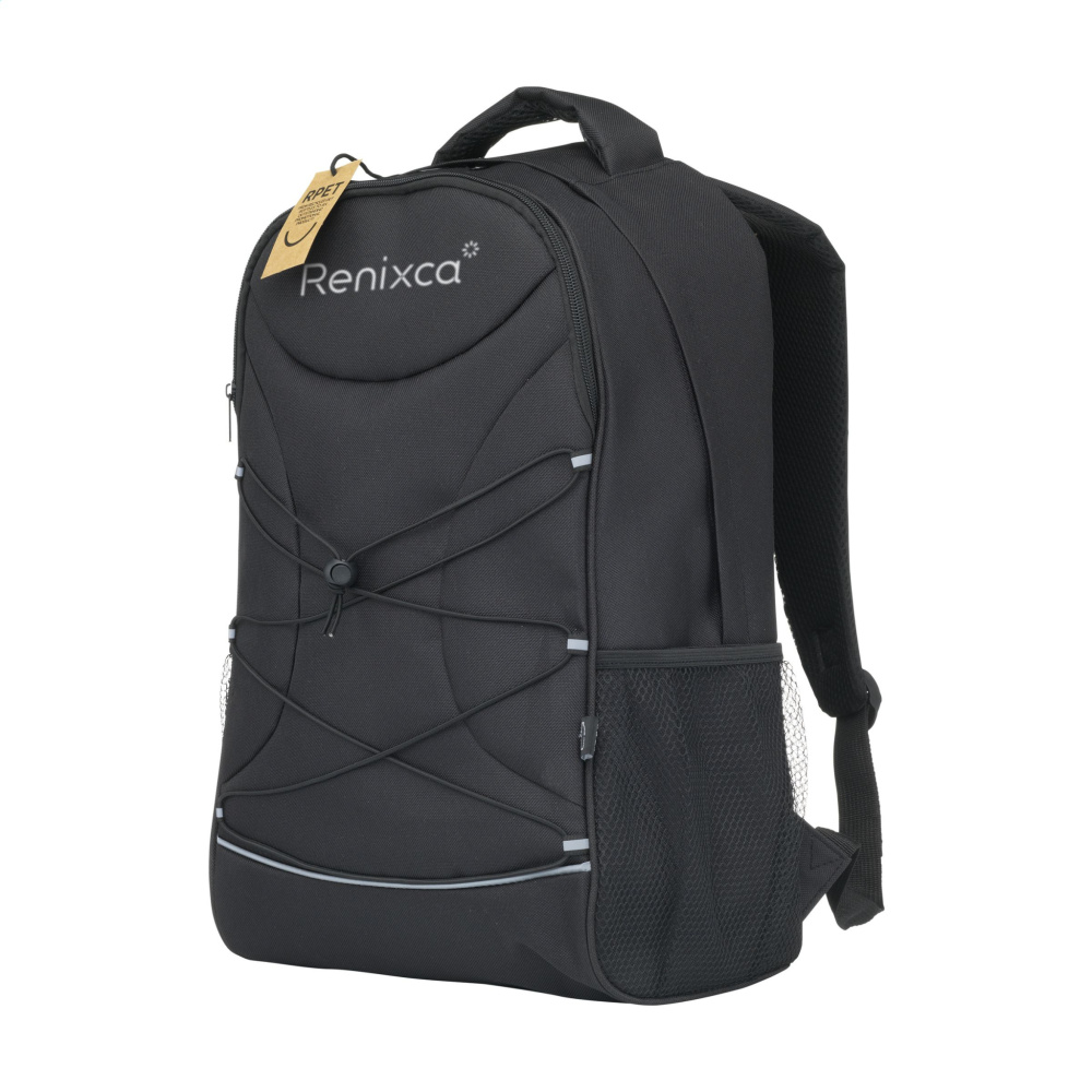 Logo trade promotional products picture of: Flashline GRS RPET Laptop Backpack