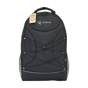 Logotrade business gift image of: Flashline GRS RPET Laptop Backpack