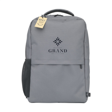 Logo trade promotional gift photo of: Finley GRS RPET Laptop Backpack