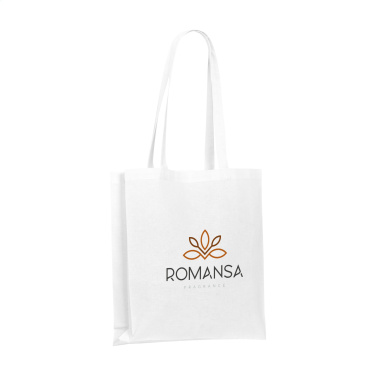 Logotrade promotional gift image of: Colour Square Bag GRS Recycled Cotton (150 g/m²)