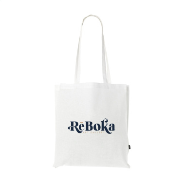 Logo trade business gifts image of: Colour Square Bag GRS Recycled Cotton (150 g/m²)