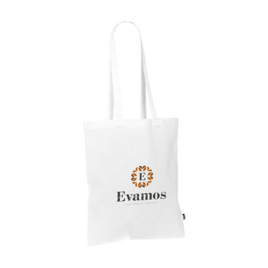 Logo trade corporate gifts image of: Shoppy Colour Bag GRS Recycled Cotton (150 g/m²)