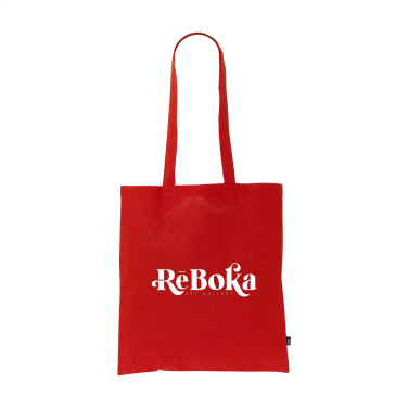 Logo trade advertising products image of: Shoppy Colour Bag GRS Recycled Cotton (150 g/m²)