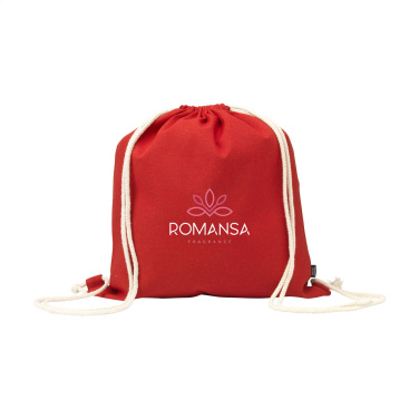 Logotrade advertising products photo of: PromoColour GRS Recycled Cotton Backpack (150 g/m²)