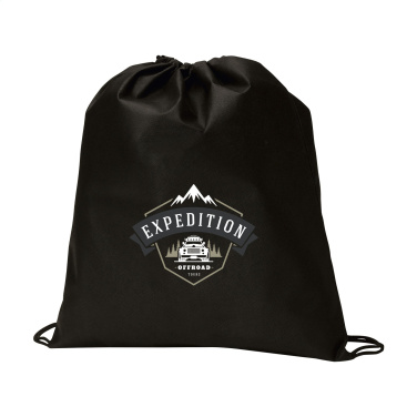 Logotrade promotional giveaways photo of: Non-Woven Promobag GRS RPET backpack