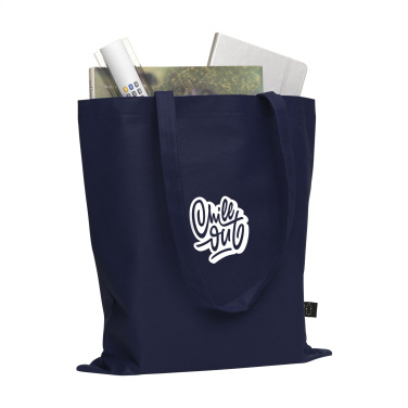 Logo trade promotional merchandise picture of: Shopper GRS RPET (80 g/m²) shopping bag