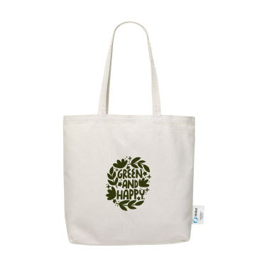 Logo trade promotional product photo of: Wolkat Rabat Recycled Textile Shopper