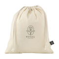 Gift Pouch Natural GRS Recycled Cotton (150 g/m²) M, naturel