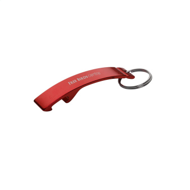 Logotrade business gift image of: Alu Opener keyring