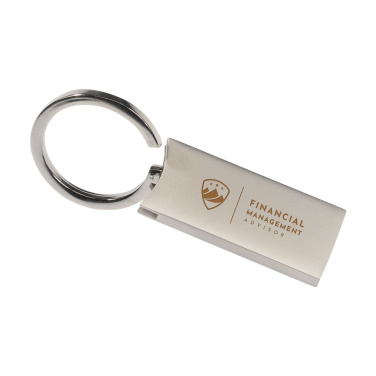 Logo trade promotional merchandise picture of: StraightKey key ring