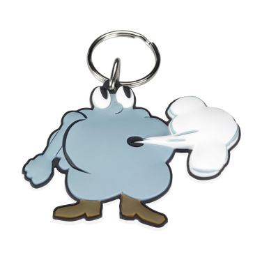 Logo trade promotional merchandise picture of: CustomMade Keyring